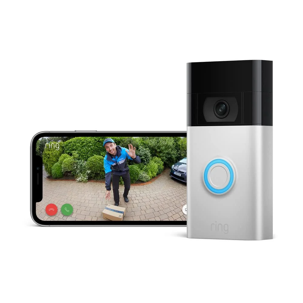 Ring video doorbell and mobile app
