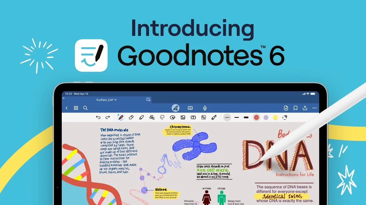 Introducing Goodnotes for iOS version 6